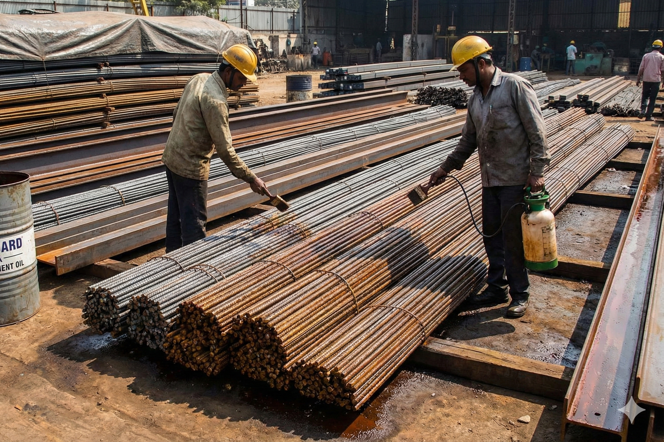 Steel Treatment Oil for steel protection